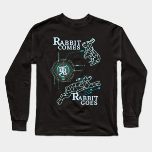 Rabbit Comes Rabbit Goes: Cyber Rabbit 2 Long Sleeve T-Shirt